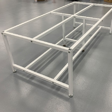 布袋裝配臺(tái)工廠車(chē)間工作臺(tái)鋁材操作臺(tái)防靜電維修桌鋁合金工作臺(tái)